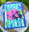 Game Day Star Helmet - Blue Tee