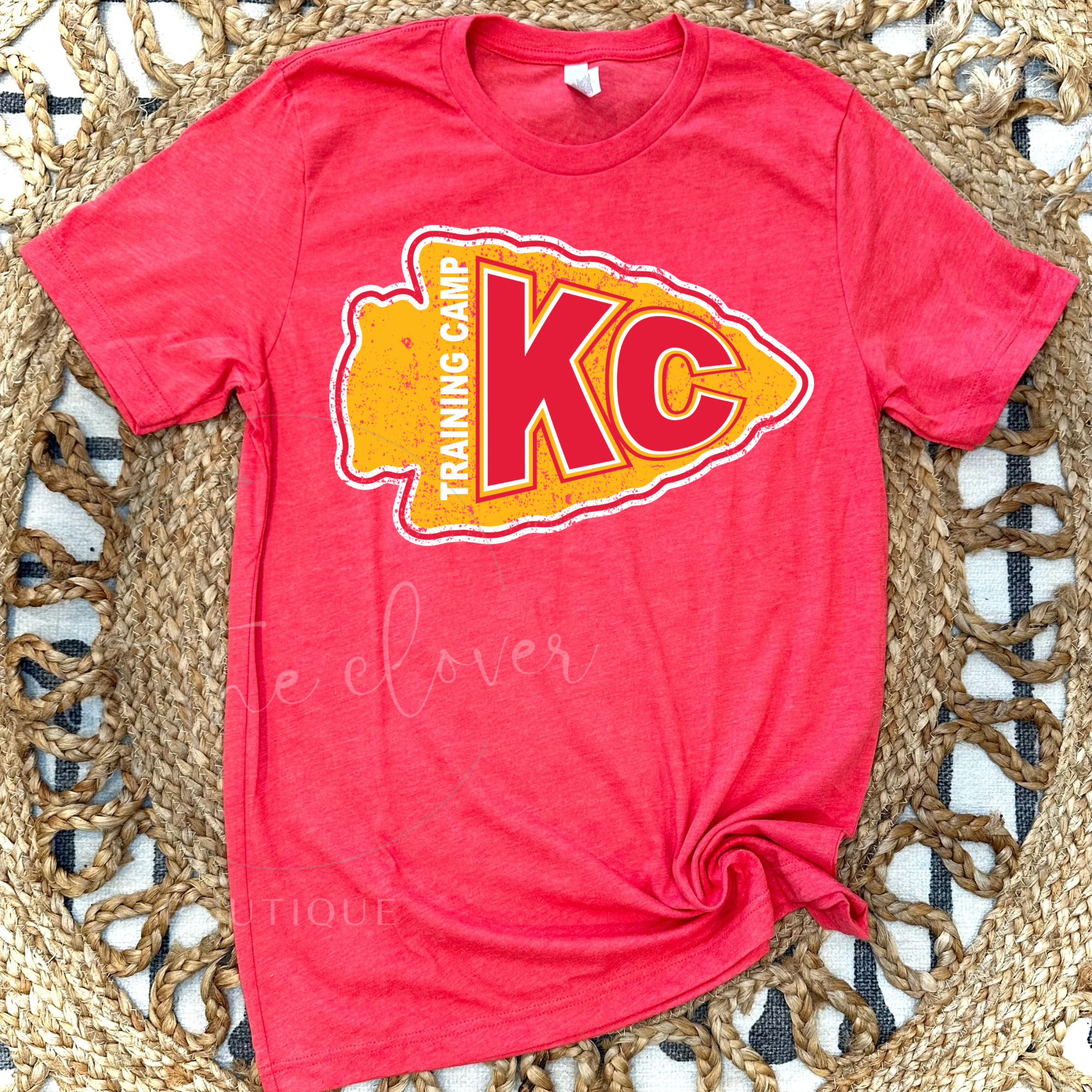 KC Training Camp - Heather Red Tee