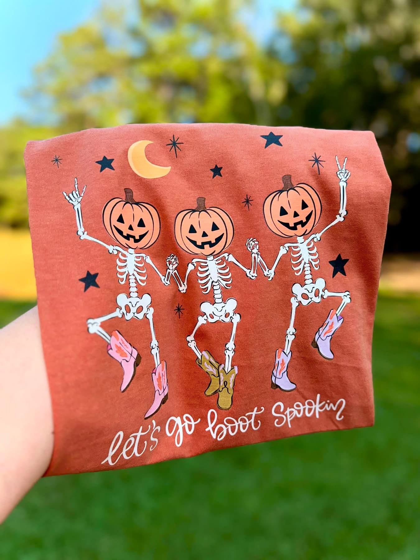 Boot Spookin Jack-O Tee