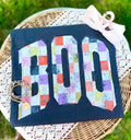 Checkered Boo Black Tee