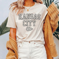 Leopard Kansas City Neutral Tee