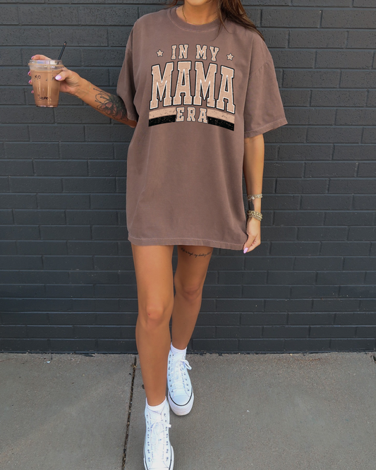 IN MY MAMA ERA - ESPRESSO TEE