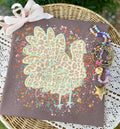 Leopard Splatter Turkey - Espresso Tee