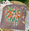 Painted Splatter Turkey - Espresso Tee