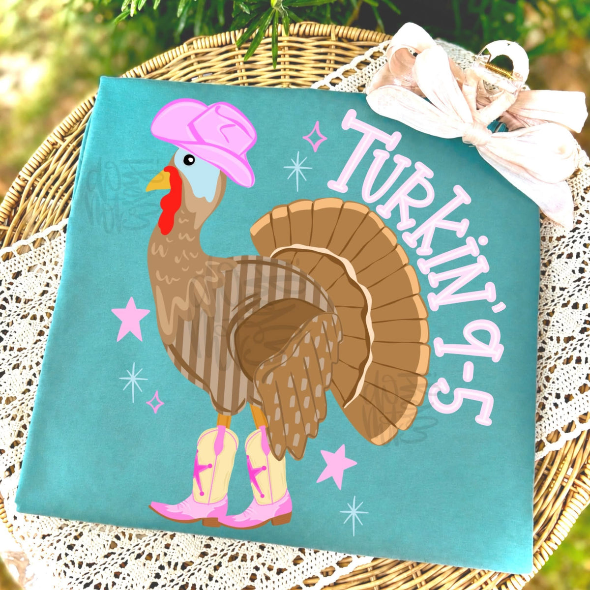 Turkin 9-5 - Seafoam Tee
