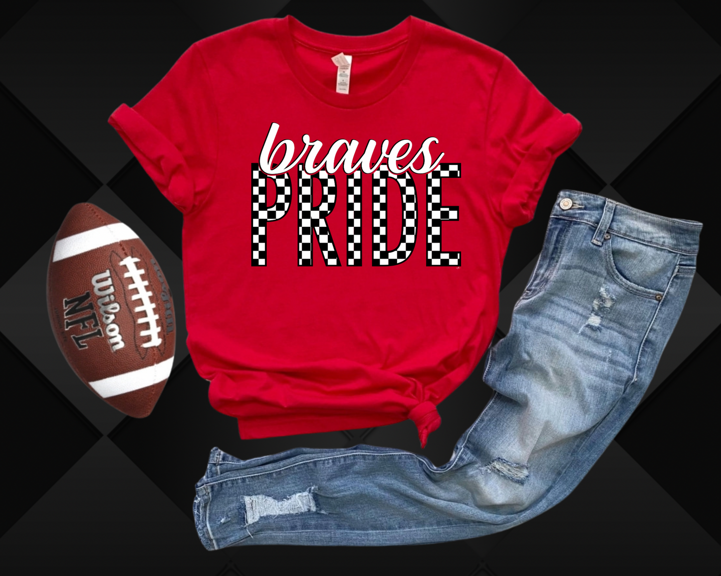 BRAVE PRIDE - RED TEE