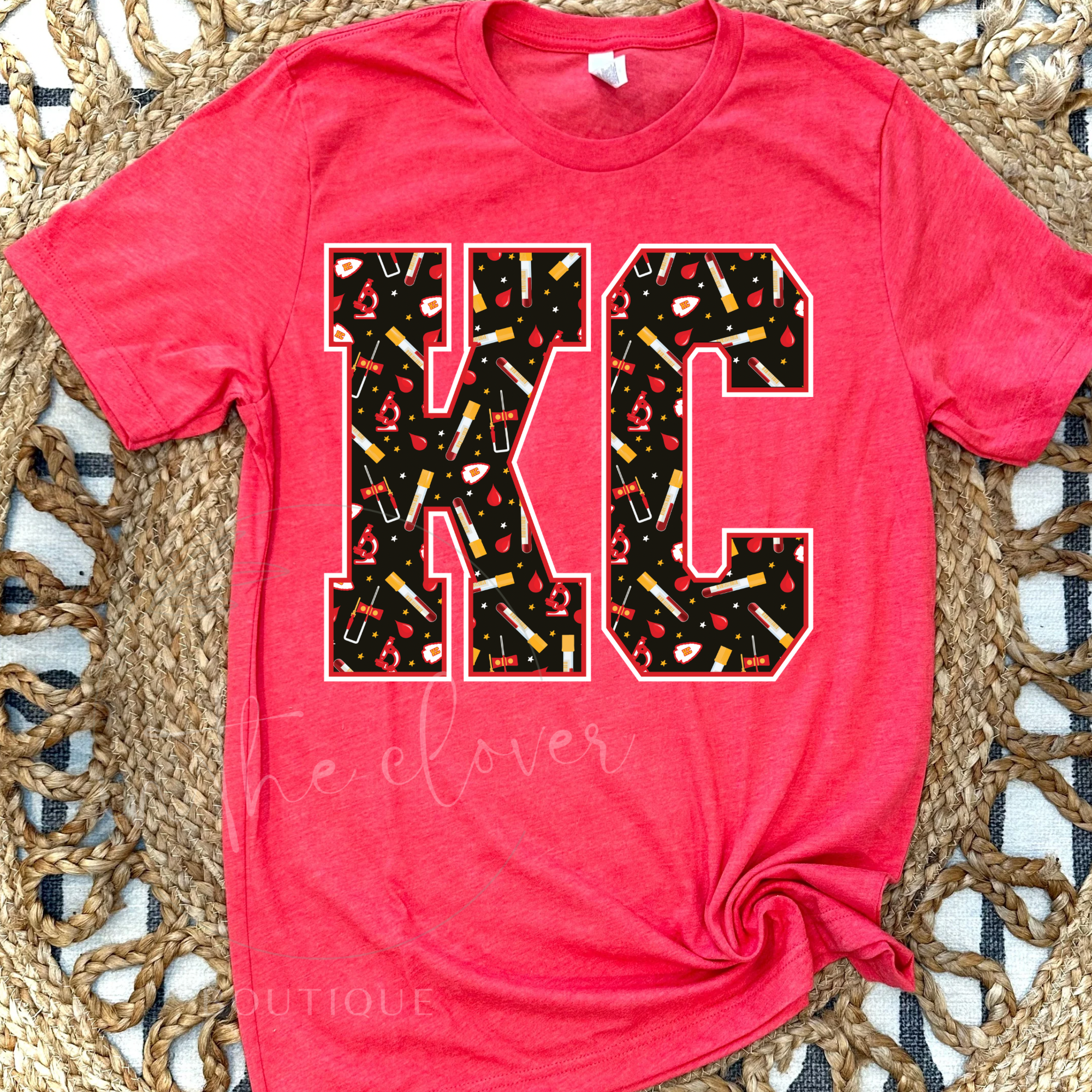 LAB THEMED KC - RED TEE