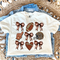 FOOTBALL ACCESSORIES COLLAGE - IVORY TEE