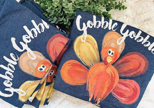 Gobble Gobble Turkey Tee