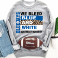 BLUEJAYS WE BLEED - GREY CREWNECK
