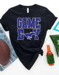 North Nodaway Distressed Game Day Black Tee
