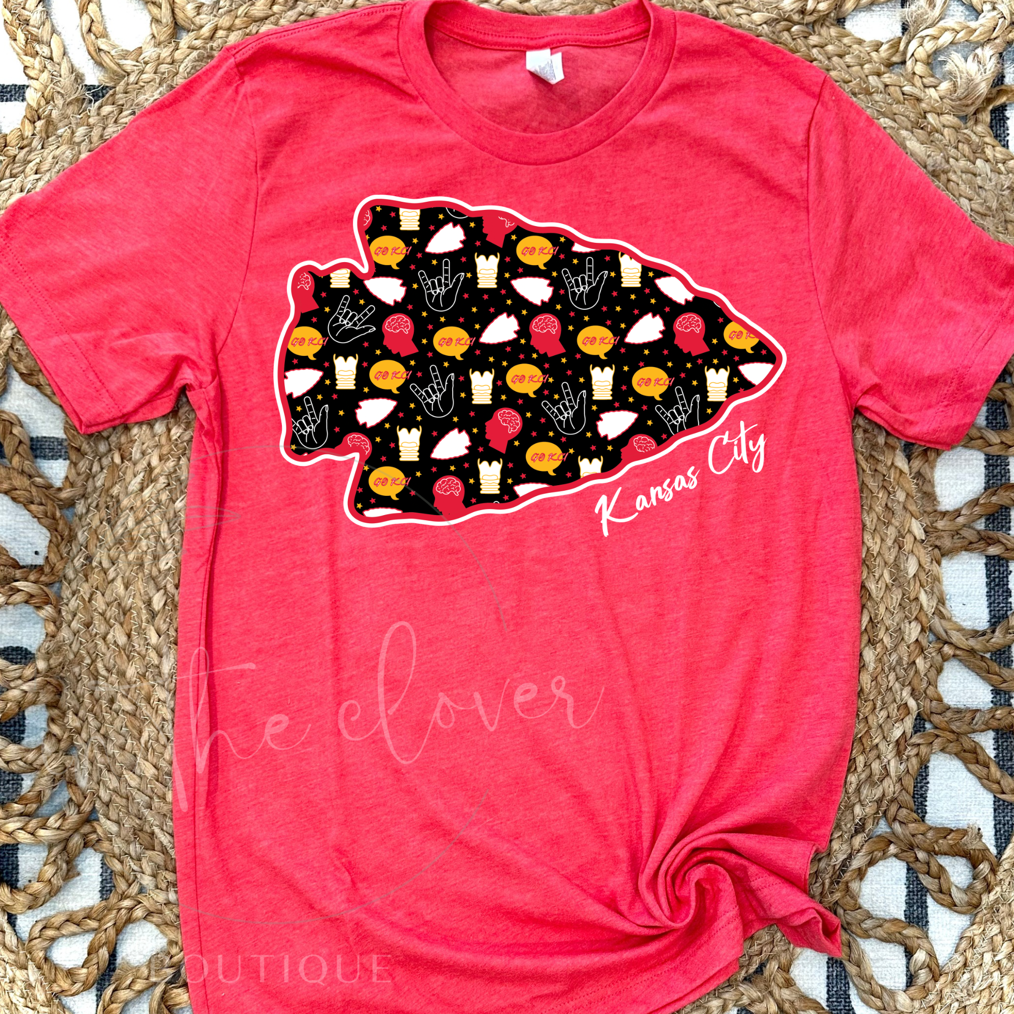 SLP THEMED ARROWHEAD - RED TEE