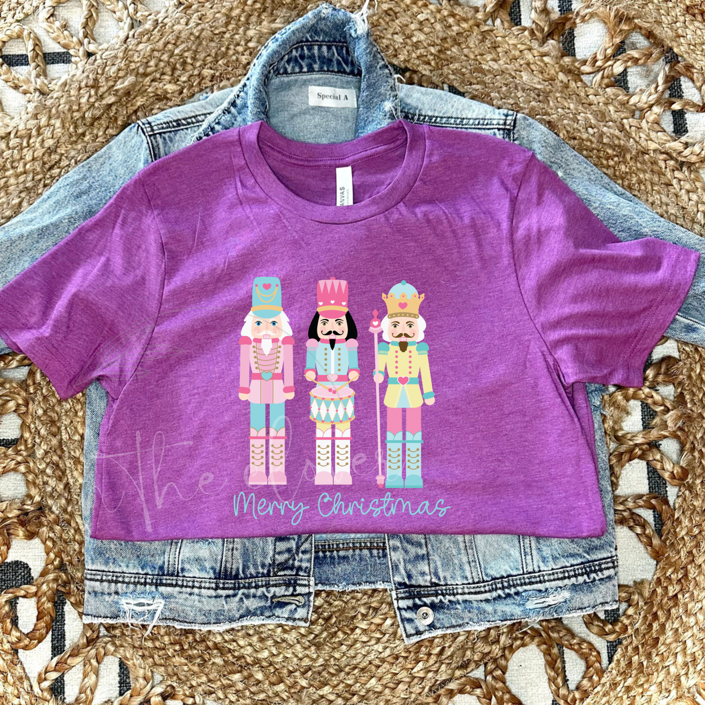 NUTCRACKER TRIO - MAGENTA TEE