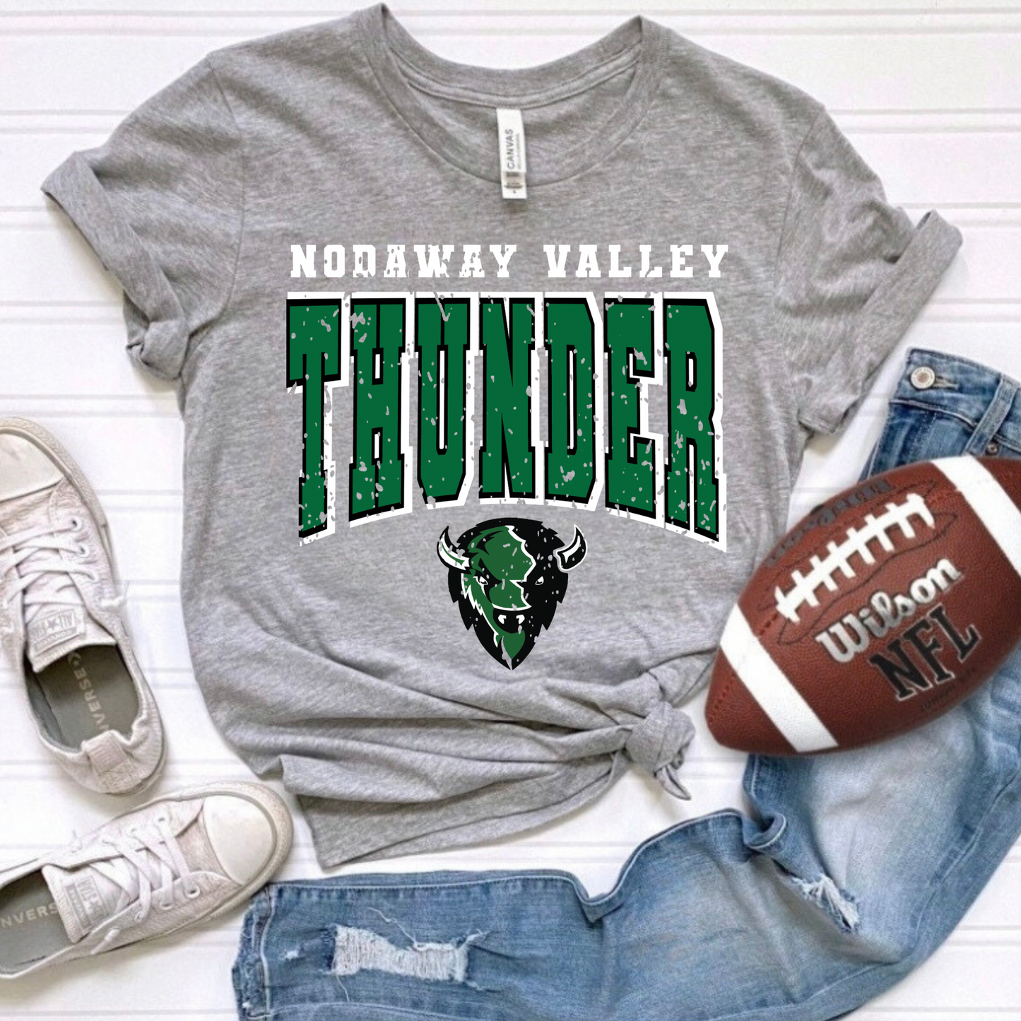 Nodaway Valley Thunder Distressed Tee