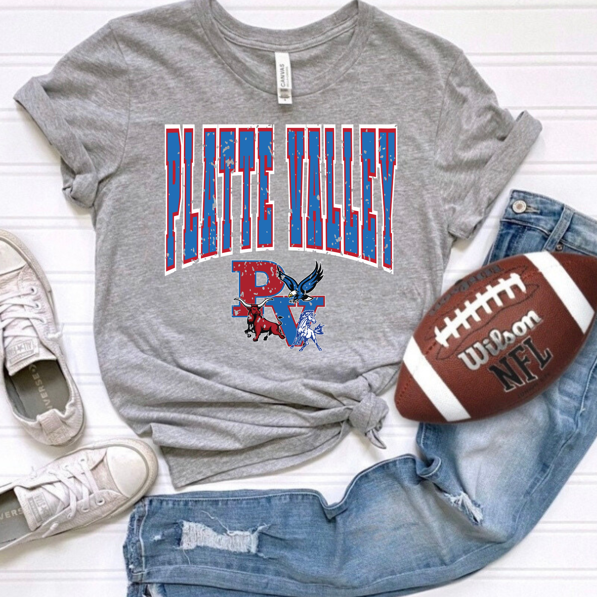 Platte Valley Distressed Tee