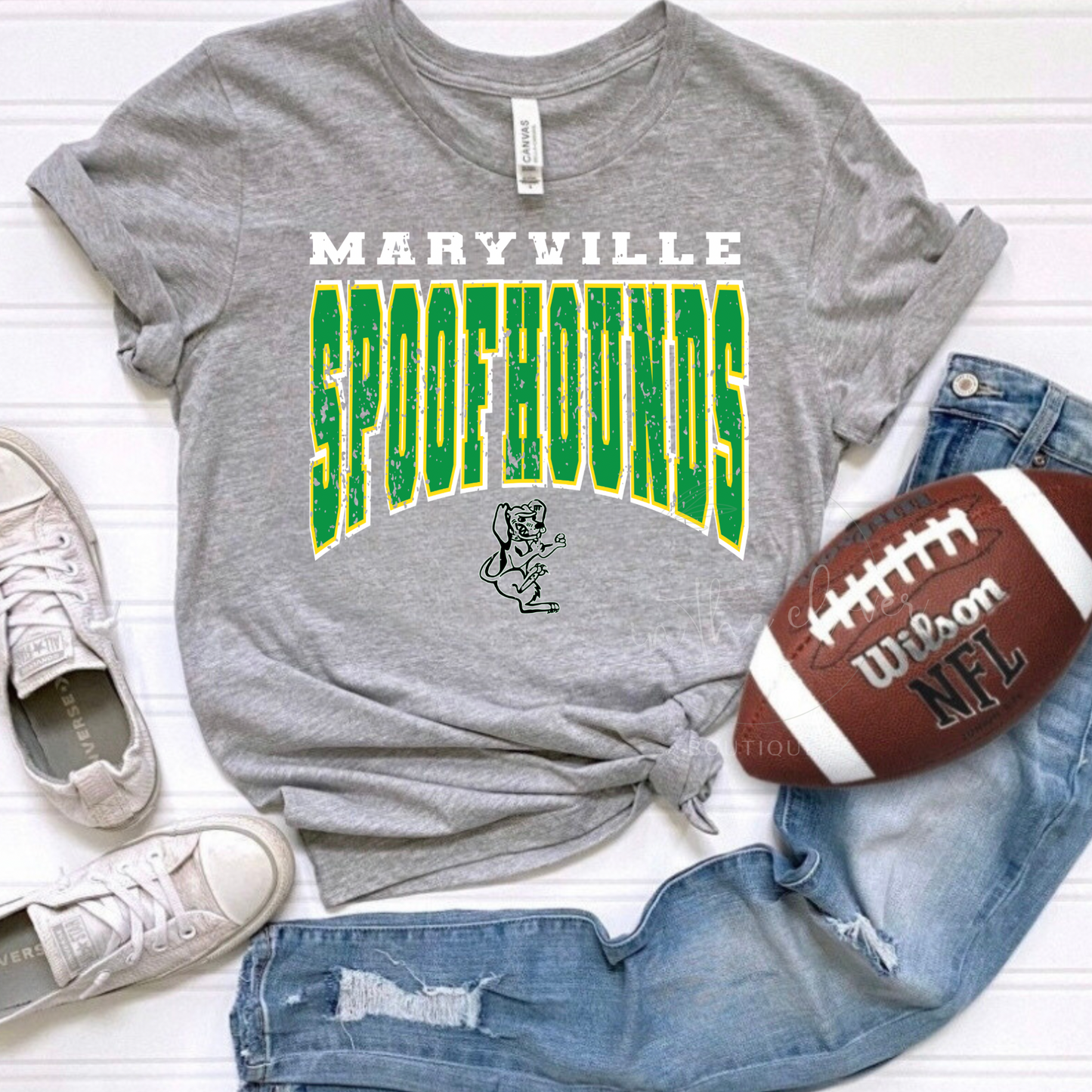 Maryville Spoofhounds Distressed Tee