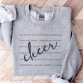 Cheer Typography Crewneck