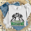 SPOOFHOUND WRESTLING - ASH GREY CREWNECK