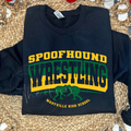 SPOOFHOUND WRESTLING - BLACK CREWNECK