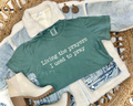 LIVING THE PRAYERS - GREEN TEE