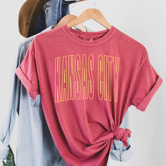 Basic Kansas City Comfort Color Tee