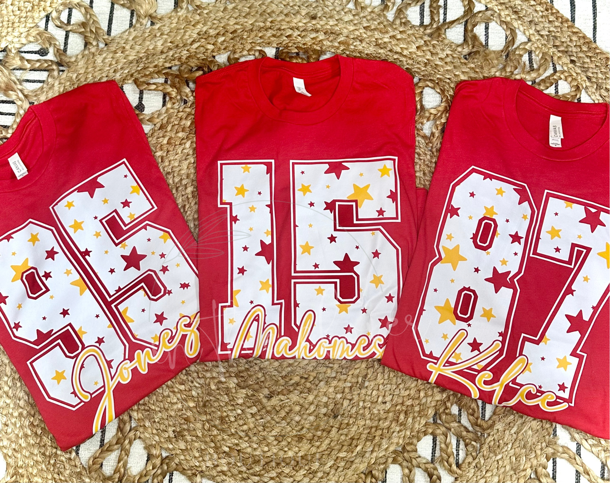 95 JONES STARS - RED TEE