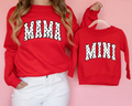 MAMA HEART - RED CREWNECK