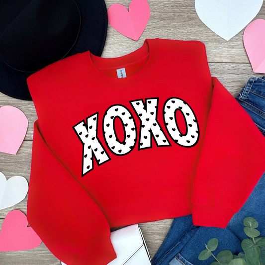 XOXO Heart Crewneck