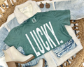 OVERSIZED LUCKY - GREEN TEE