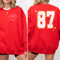 LOVE LANGUAGE 87 - RED CREWNECK