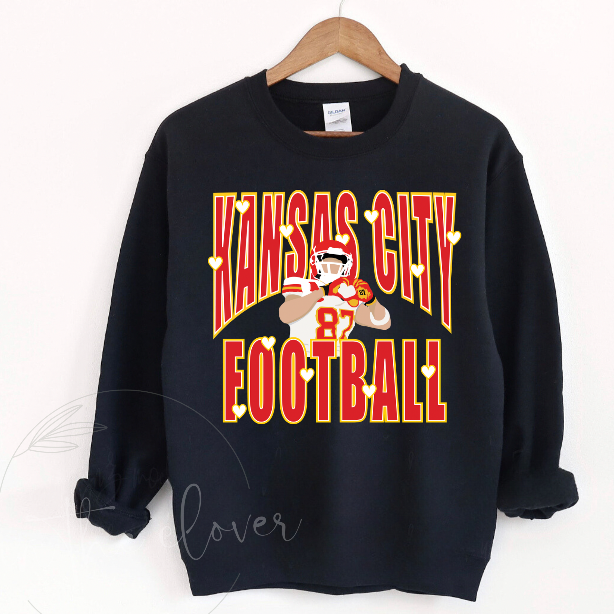 Kansas City Football Loves Travis Kelce Crewneck
