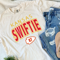 Kansas Swiftie 87 Ivory Tee