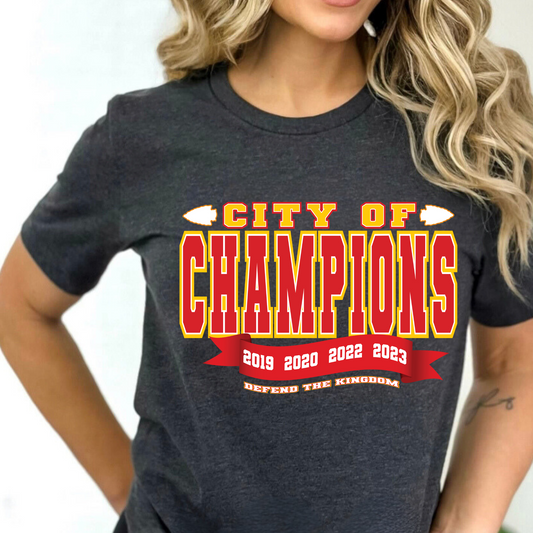 City of Champions Tee
