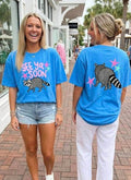 See Ya Soon, Raccoon - Blue Tee
