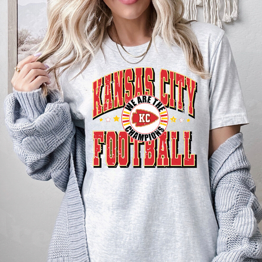 Kansas City - We are the Champions Ash Tee