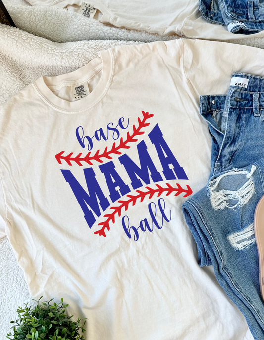 Baseball Mama Lace Tee