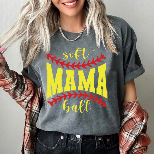 Softball Mama Lace Tee