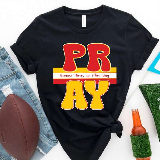 PRAY KC BLACK TEE