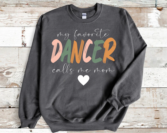 My Favorite Dancer - Charcoal Crewneck