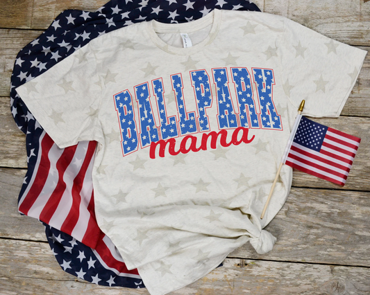 Ballpark Mama Star Tee