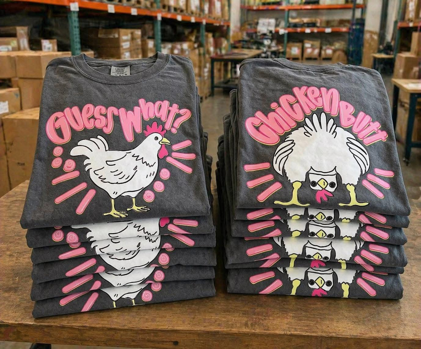 Guess What Chicken - Pepper Tee