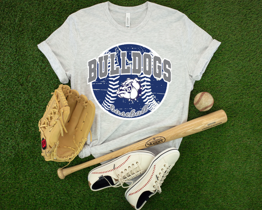 Bedford Bulldogs Baseball Ash Tee