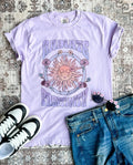 Radiate Positivity Purple Tee