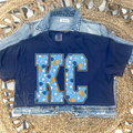SLP THEMED ROYALS KC - NAVY TEE