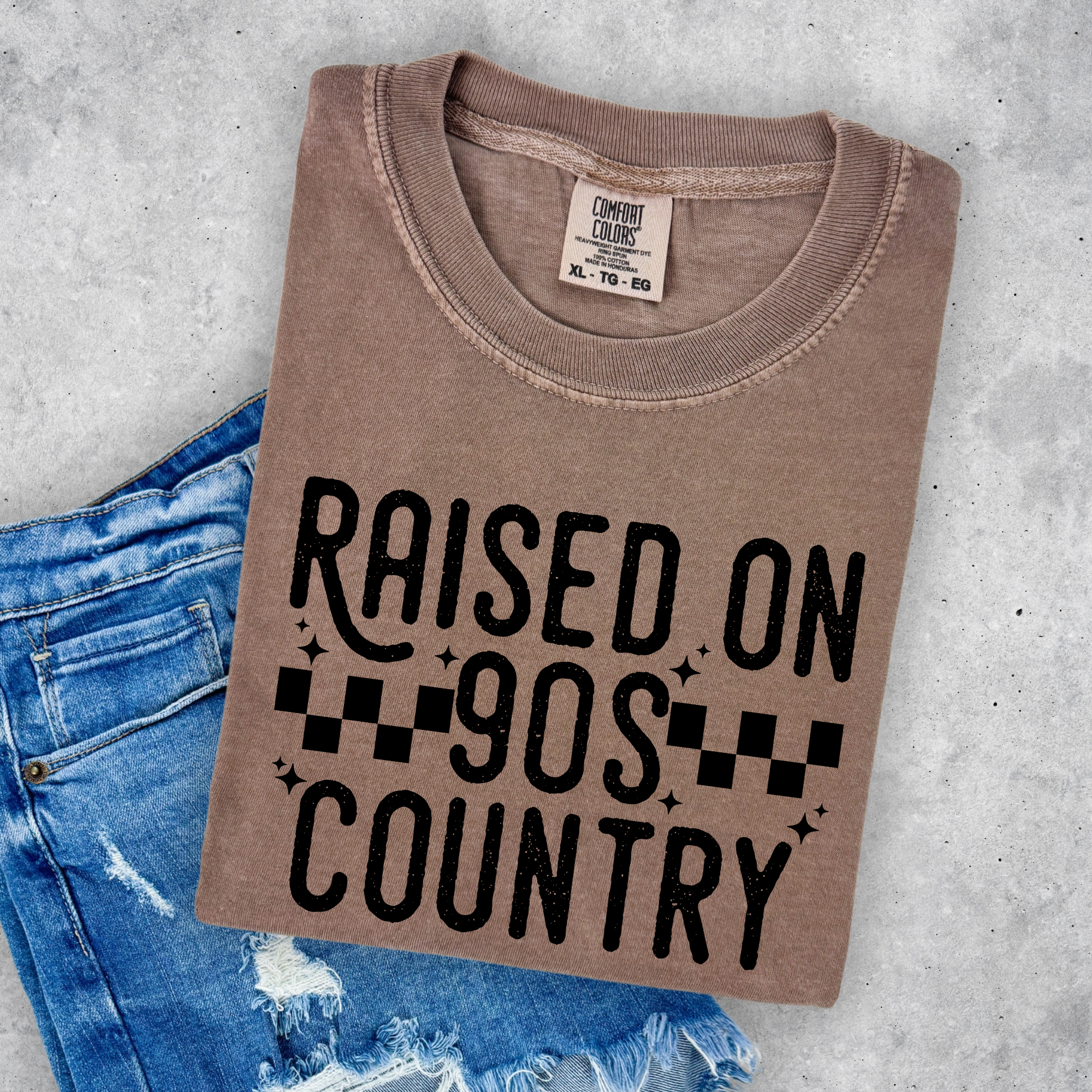 Raised on 90s Country Expresso Tee