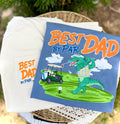 Best Dad By Par - Denim Tee