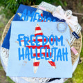 Freedom Hallelujah - Light Blue Tee