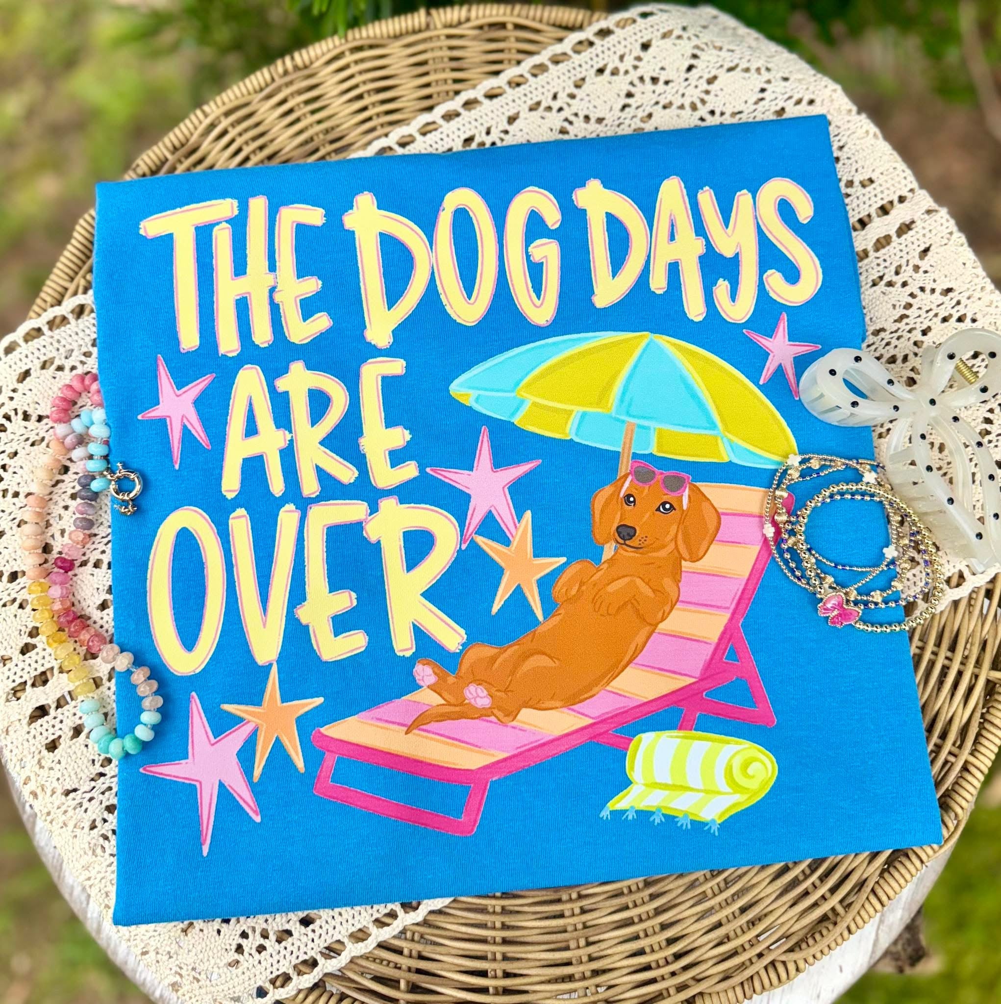 The Dog Days are Over - Royal Blue Tee