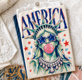 Preppy Statue of Liberty - Ivory Tee