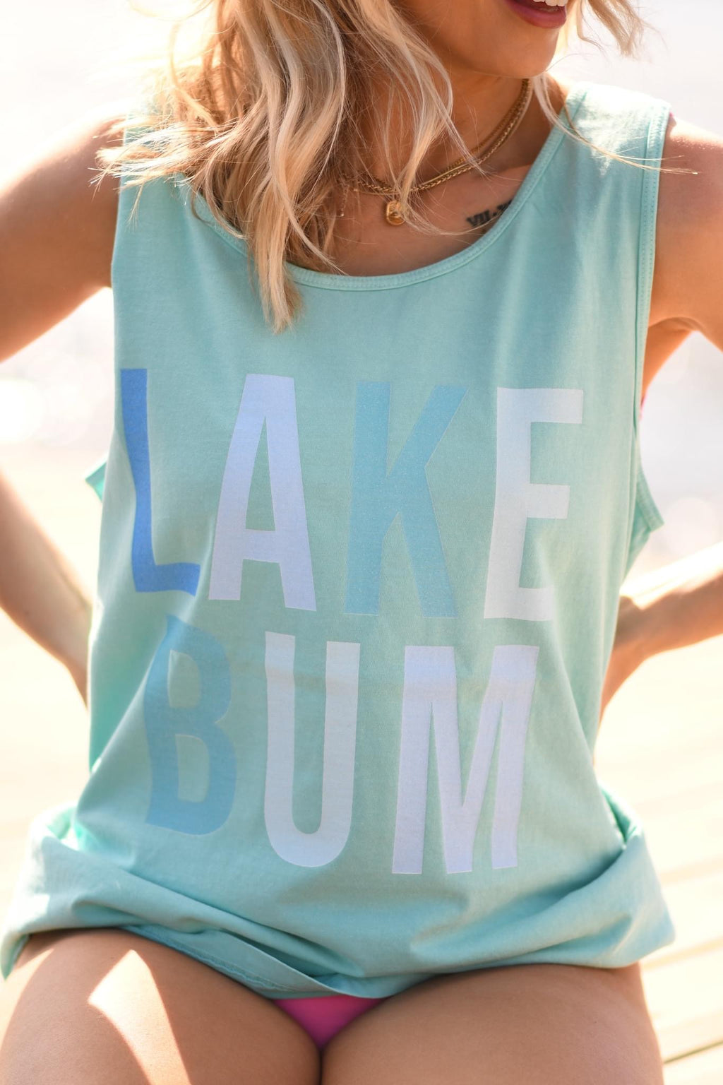 LAKE BUM - MINT TANK